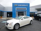 2011 White Diamond Tricoat Cadillac CTS 4 AWD Coupe #95804202