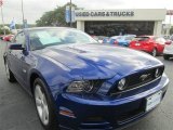 2014 Deep Impact Blue Ford Mustang GT Coupe #95804135