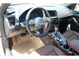 2015 Audi Q5 3.0 TDI Premium Plus quattro Chestnut Brown Interior