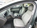 2015 Ford Fusion S Earth Gray Interior