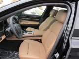 2014 BMW 7 Series 750Li xDrive Sedan Veneto Beige Interior