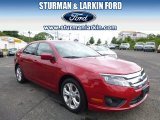2012 Red Candy Metallic Ford Fusion SE V6 #95831740