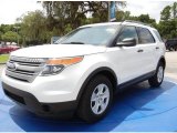 2014 Oxford White Ford Explorer FWD #95868532