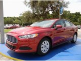 2014 Ruby Red Ford Fusion S #95868518