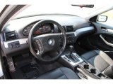 2002 BMW 3 Series 325i Sedan Black Interior