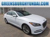 2015 Casablanca White Hyundai Genesis 3.8 Sedan #95868361