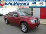 2014 Cayenne Red Nissan Frontier SV Crew Cab 4x4 #95868813