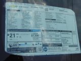 2015 Chevrolet Camaro LT/RS Coupe Window Sticker