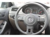 2014 Volkswagen Jetta S Sedan Steering Wheel