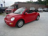 2005 Volkswagen New Beetle GLS Convertible Front 3/4 View