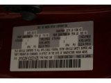 2013 MX-5 Miata Color Code for Copper Red Mica - Color Code: 32V