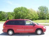 2007 Inferno Red Crystal Pearl Chrysler Town & Country Touring #9501496