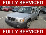 2002 Platinum Silver Metallic Subaru Forester 2.5 L #95946009