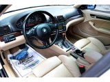 2003 BMW 3 Series 330xi Sedan Beige Interior