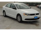 2014 Pure White Volkswagen Jetta S Sedan #95946546