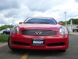 2005 Laser Red Infiniti G 35 Coupe #9198617