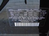 2015 Elantra Color Code for Black Diamond - Color Code: MJB