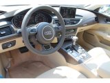 2015 Audi A7 3.0T quattro Premium Plus Velvet Beige Interior