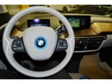 2014 BMW i3 with Range Extender Steering Wheel
