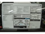 2014 BMW i3 with Range Extender Window Sticker