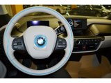 2014 BMW i3 with Range Extender Steering Wheel