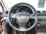 2008 Mazda MAZDA3 s Grand Touring Hatchback Steering Wheel