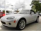 Sunlight Silver Metallic Mazda MX-5 Miata in 2008