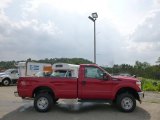 2015 Vermillion Red Ford F250 Super Duty XL Regular Cab 4x4 #96045068