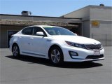 Snow White Pearl Kia Optima in 2014