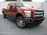 2015 Ruby Red Ford F350 Super Duty King Ranch Crew Cab 4x4 #96125585