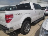 White Platinum Ford F150 in 2014