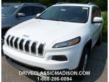2015 Bright White Jeep Cherokee Latitude 4x4 #96160567