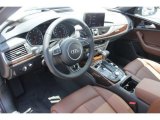 2015 Audi A6 3.0T Prestige quattro Sedan Nougat Brown Interior