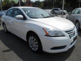 2013 Aspen White Nissan Sentra SV #96223099