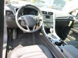 2015 Ford Fusion SE Charcoal Black Interior