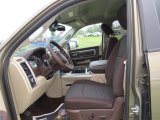 2014 Ram 1500 SLT Crew Cab Canyon Brown/Light Frost Beige Interior