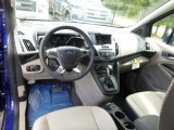 2014 Ford Transit Connect Titanium Wagon Medium Stone Interior