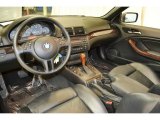 2001 BMW 3 Series 330i Convertible Black Interior