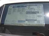 2015 Ford Explorer FWD Window Sticker