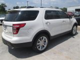 2015 White Platinum Ford Explorer Limited #96290128