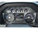 2015 Ford F350 Super Duty Platinum Crew Cab 4x4 DRW Gauges