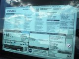 2015 GMC Yukon XL SLT 4WD Window Sticker