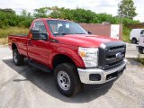 2015 Ford F350 Super Duty XL Regular Cab 4x4 Front 3/4 View
