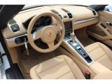 2015 Porsche Boxster S Luxor Beige Interior