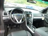 2015 Ford Explorer XLT 4WD Charcoal Black Interior