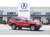 2001 Inferno Red Crystal Pearl Jeep Grand Cherokee Limited 4x4 #96378793
