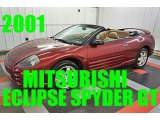 2001 Patriot Red Pearl Mitsubishi Eclipse Spyder GT #96378688
