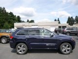 True Blue Pearl Jeep Grand Cherokee in 2015