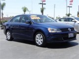 2013 Tempest Blue Metallic Volkswagen Jetta SE Sedan #96379029