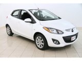 2012 Crystal White Pearl Mica Mazda MAZDA2 Touring #96379188